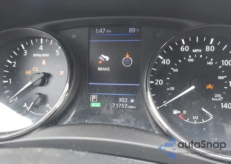 2018 Nissan Rogue Sv z USA, uszkodzony, nr VIN JN8AT2MT7JW491925